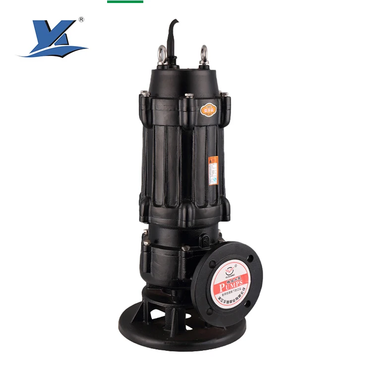 Yuxiang Vertical Submersible Wq Non Clogging Centrifugal Sewage Water ...