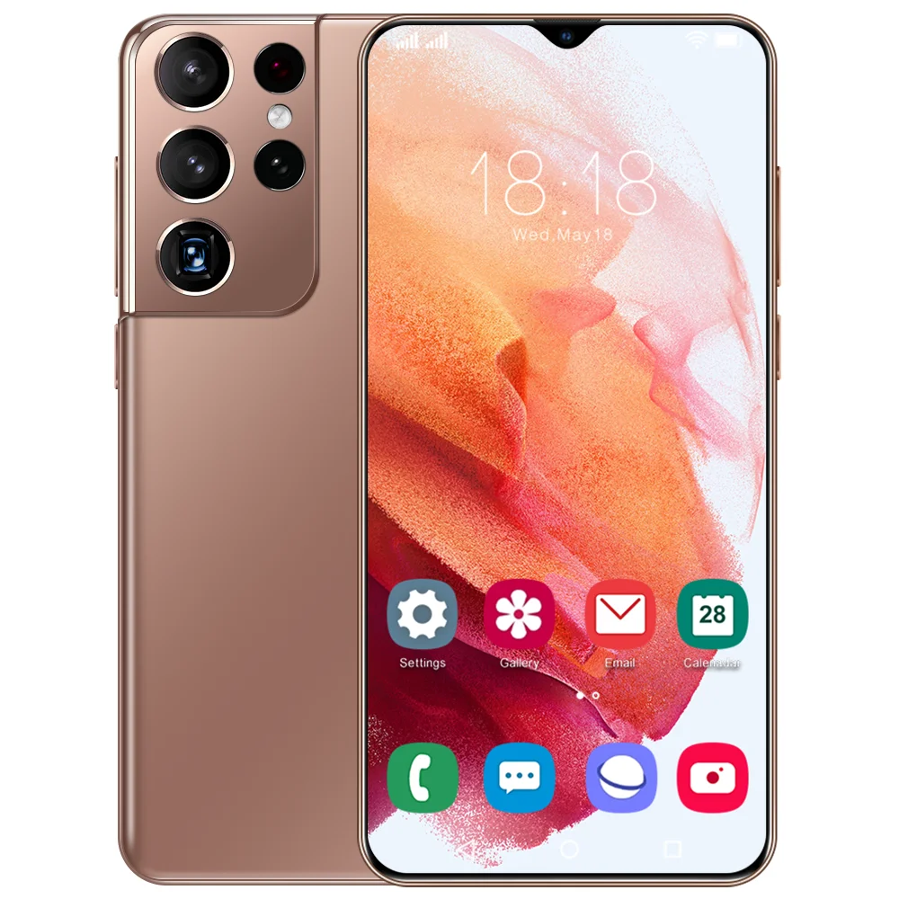 

2021 New 6.7 inch Unlocked Smart Phone 512GB RAM Android 11 camera phone Dual SIM unlocked Mobile phone in stock wholesale