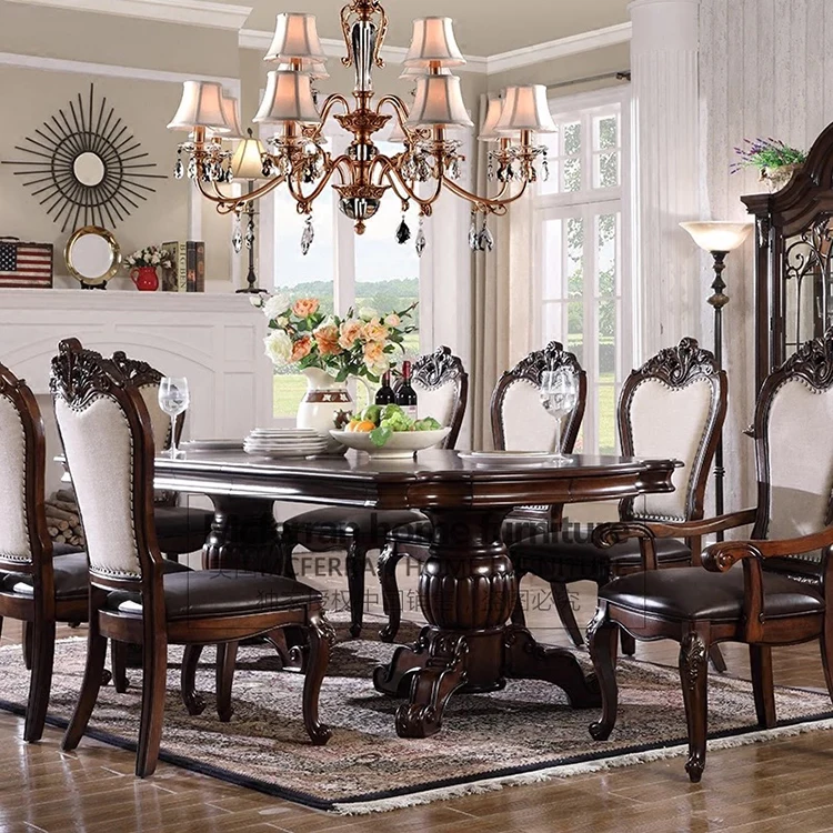 European Style Mdf Wooden Luxurious Dining Room Sets Buy Dining Room Sets Dining Room Table Dining Room Chair Product On Alibaba Com