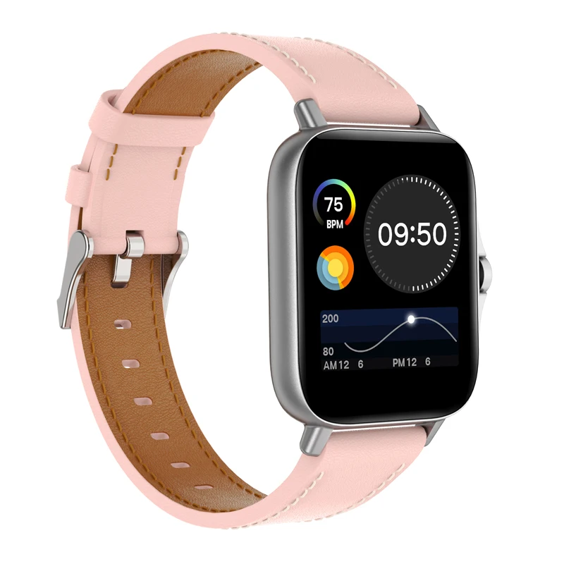 

I18 Smart Watch 1.69 inch Big Touch Screen Fitness Tracker Ip67 Waterproof Smartwatch Heart Rate Monitor Steel Strap