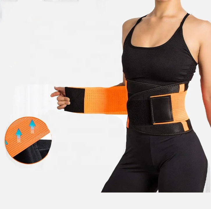 

Hot selling SBR sweat ladies belts custom elastic waistband for body building