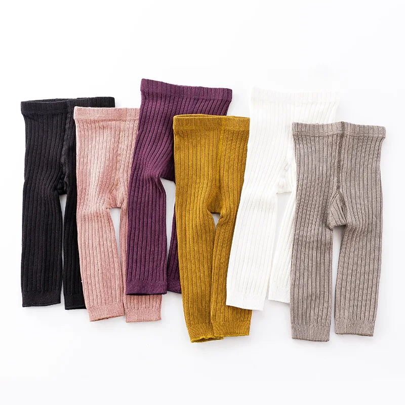 

Baby Leggings Kids Cotton Pantyhose Girls's Tights Toddler Autumn Spring Knitting Pants Children Knitted Pantyhose M308