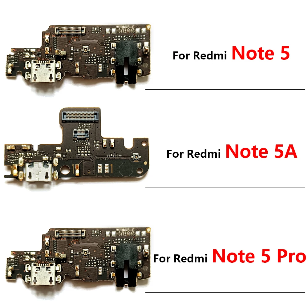 

USB Charging Port Board Flex Cable For Redmi Note 8T 8 7 6 5 Pro Dock Connector Charging Port Board placa de carga