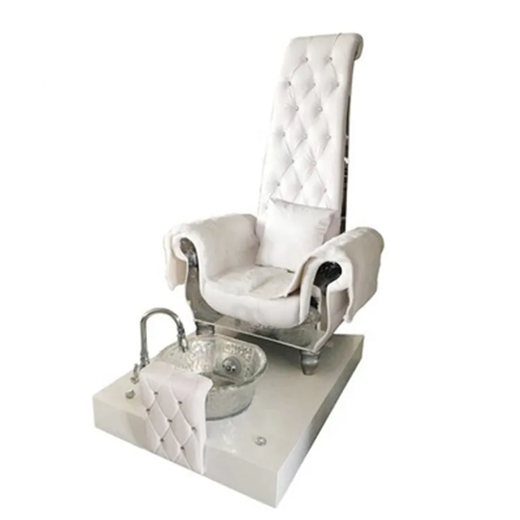 

Nail supplier luxury nail salon spa chairs pedicure foot spa massage chair, Customized