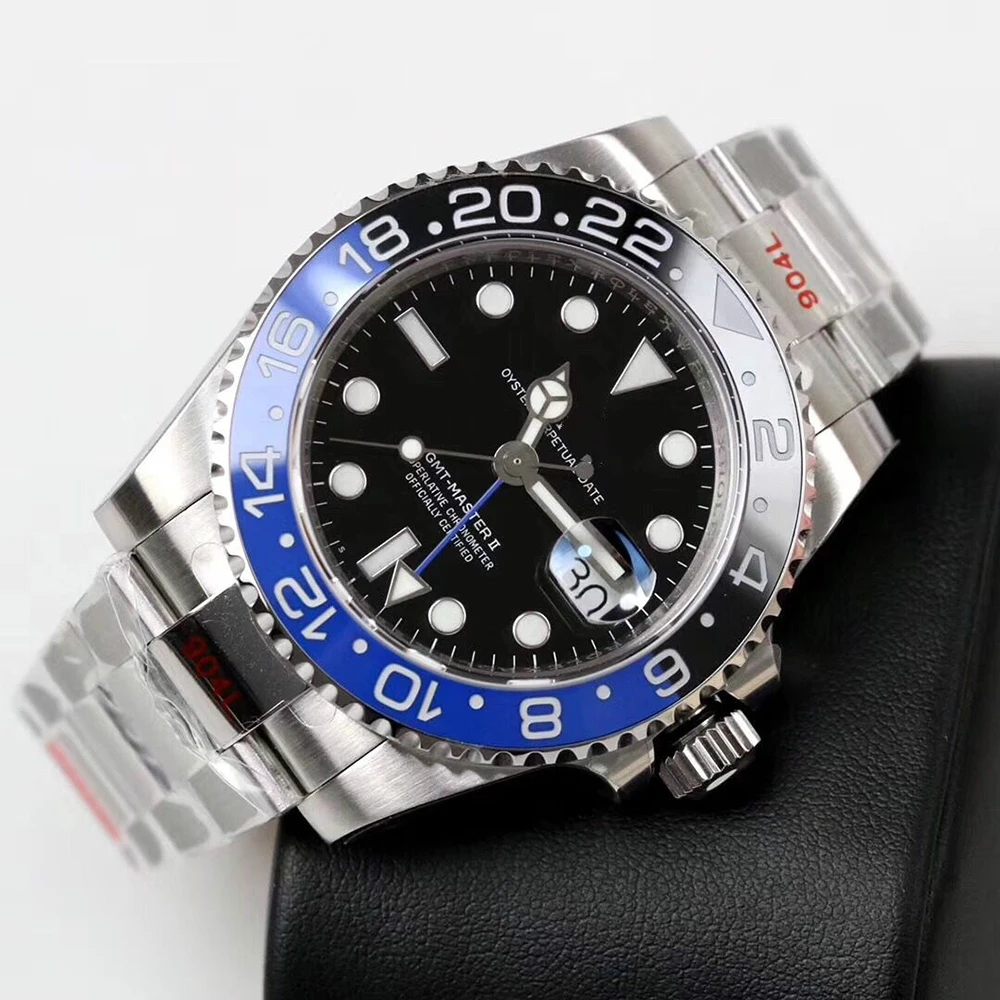 

2021 Custom logo luxury top watch men's steel band Watch 4color men watch luxury custom logo automatic