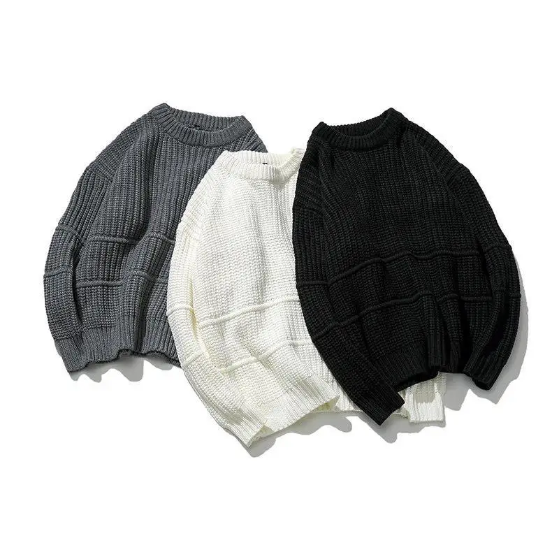 

Competitive price good quality wholesale men pullover sweaters with thick oversized men's sweaters