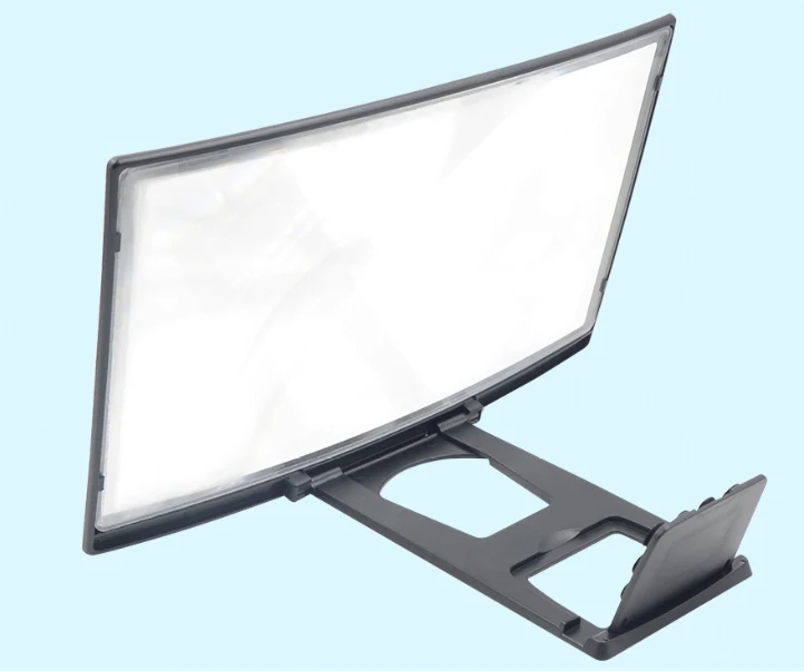 New Phone Accessories 12 Inch Curved Mobile Screen Magnifier For