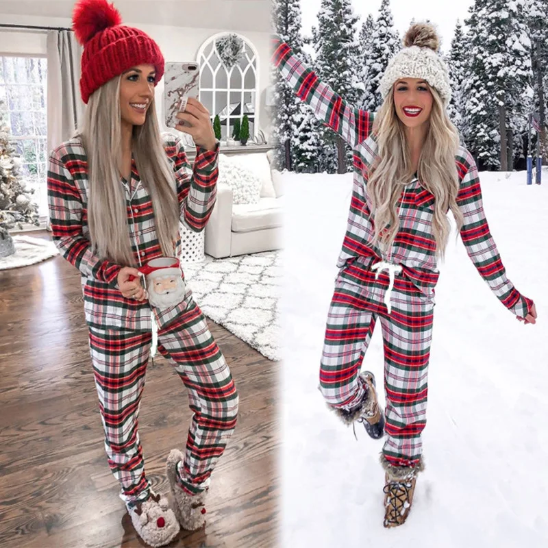 

Holiday Cotton Pjs Red And White Striped Matching Pyjamas Set Family Christmas Pajamas, Customized color