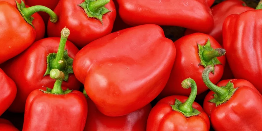 Dried peppers being ground into paprika