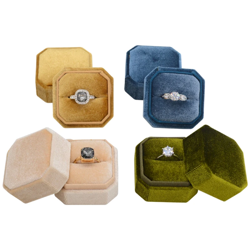 

Sale Engagement For Velvet Antique Style Wedding Custom Rings Jewelry Box