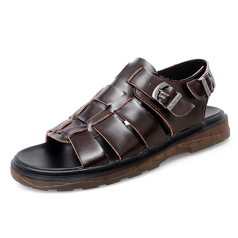 

2021 Trending Men's Shoes Summer Fashion Genuine Casual Beach Sandals