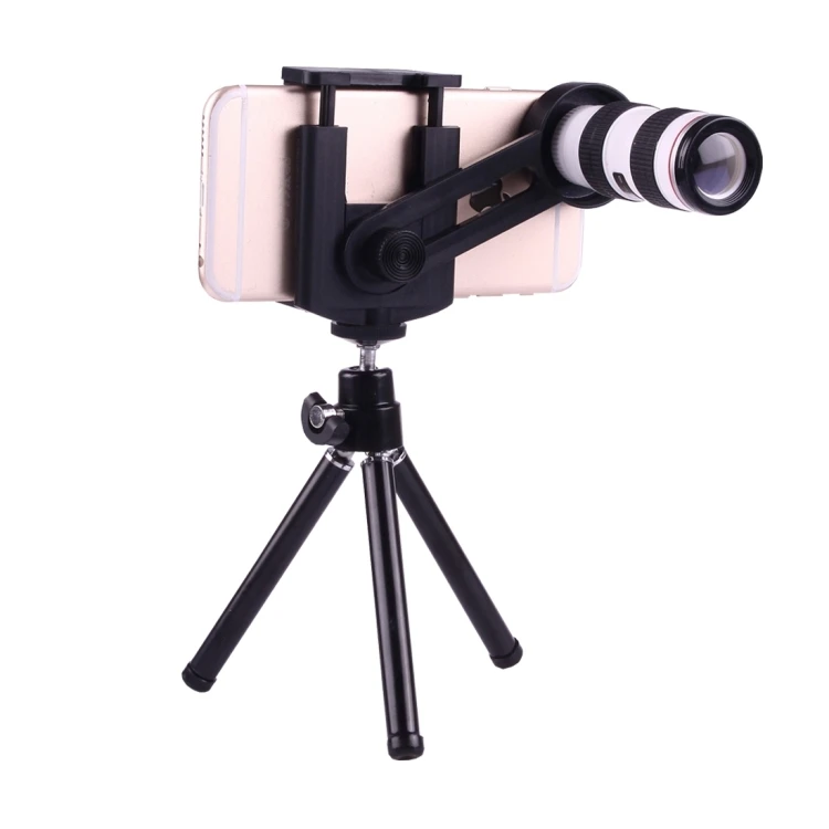 

High Quality 3 in 1 Phone Telescope 12X Magnification Lens Portable Monocular Telescope for Smartphone