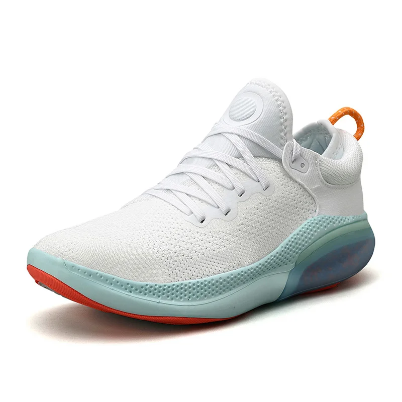 

Custom Light Weight Breathable Knit Men Lace Up Running Sneakers Anti-slip Fashion Fitness Gym Sport Shoe