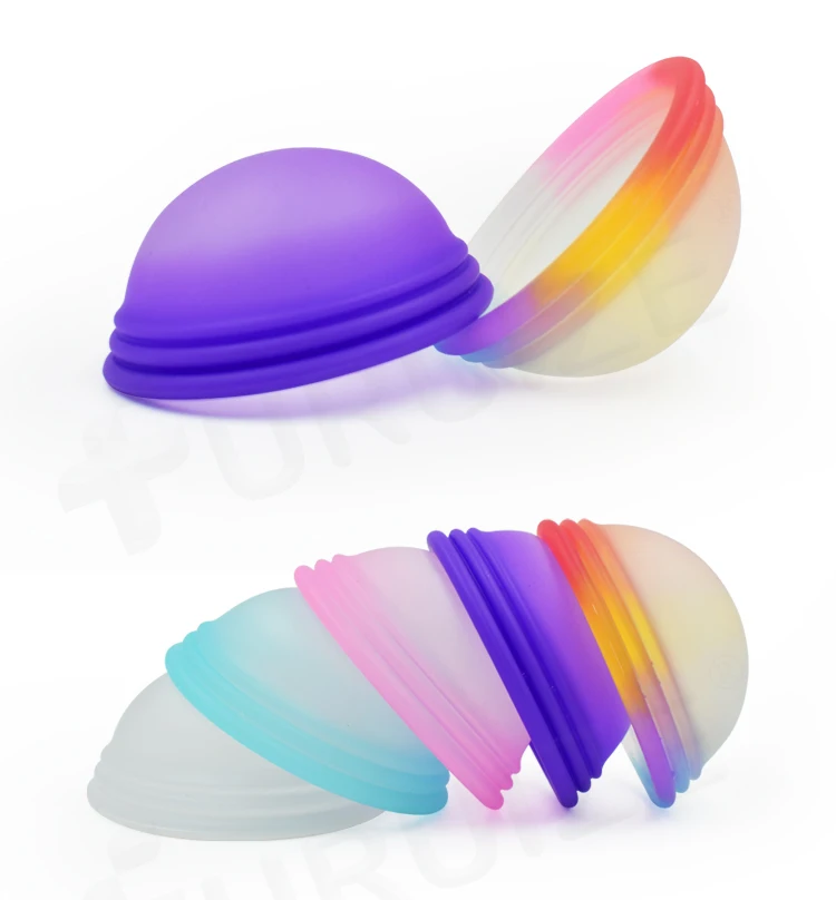 

Furuize ISO13485 100% Medical Grade Silicone menstrual disc reusable menstrual cup disc, Multi color & customized