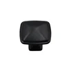 9902 A single Black Zaluminium alloy accessories pulls kitchen cabinet cubicle door handle for aluminium door