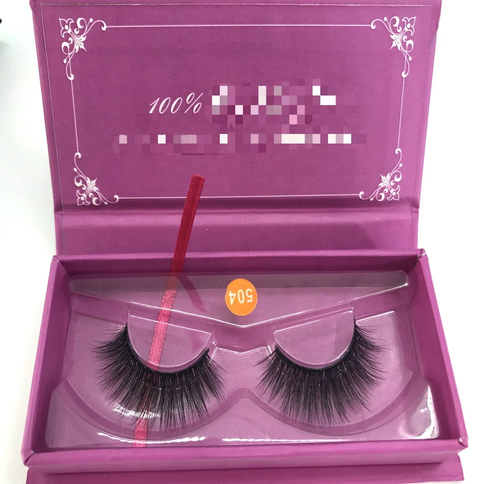 

Fast Delivery Factory Direct Supply 3D Silk Synthetic Faux Mink Eyelashes Samples
