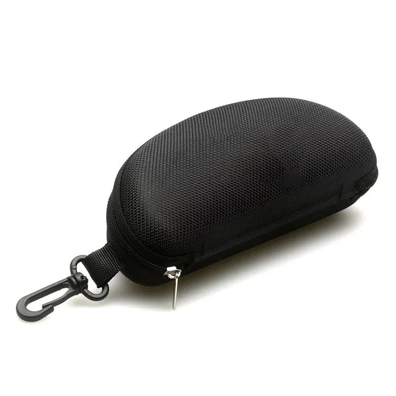 

High quality custom brand glasses case, Black