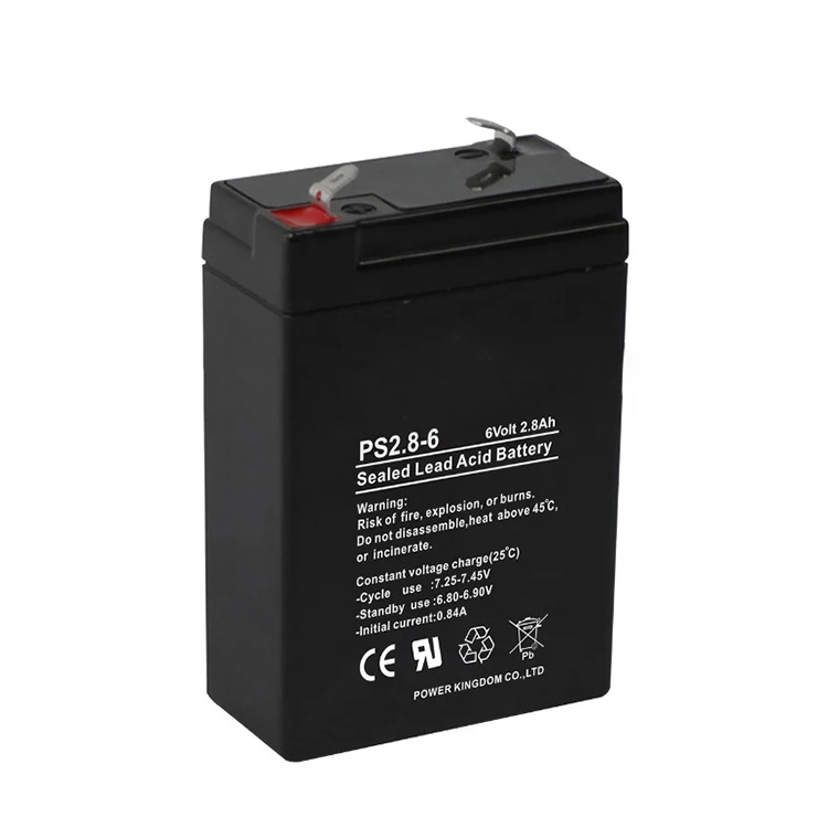 6v2.8ah 20hr Battery Buy Vrla Battery 6v2.8ah,Rechargeable Battery