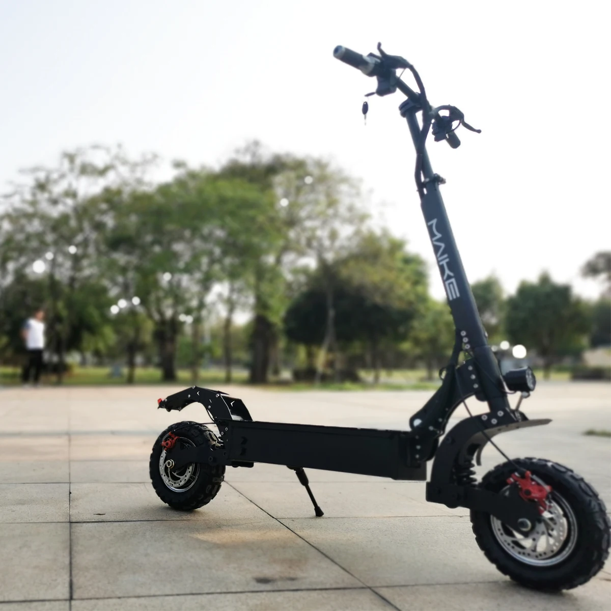

Factory Price Manufacturer Supplier Maike mk4 1200w motor offroad electric scooter high range 11 inch wide wheel fast e scooter