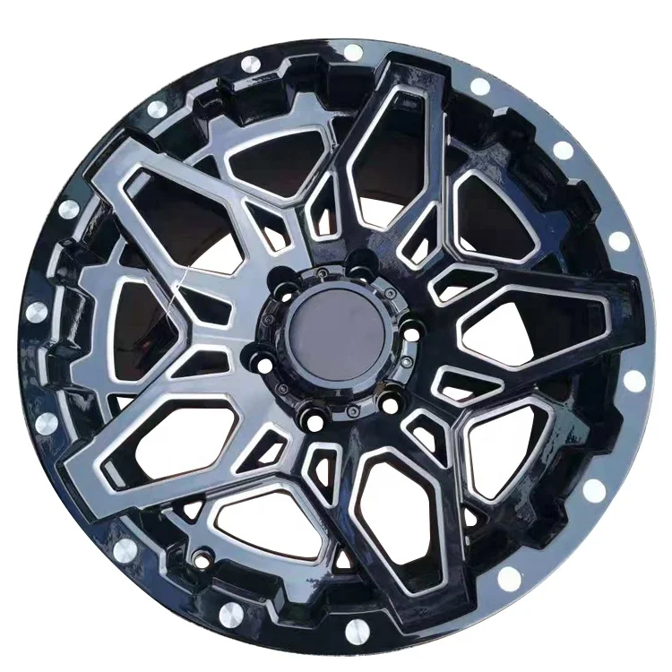 

Wholesale Hot Sale Concave Design 17x9 6x139.7 5X127 4X4 Off road Off-road Wheels rims for Wrangler Prado