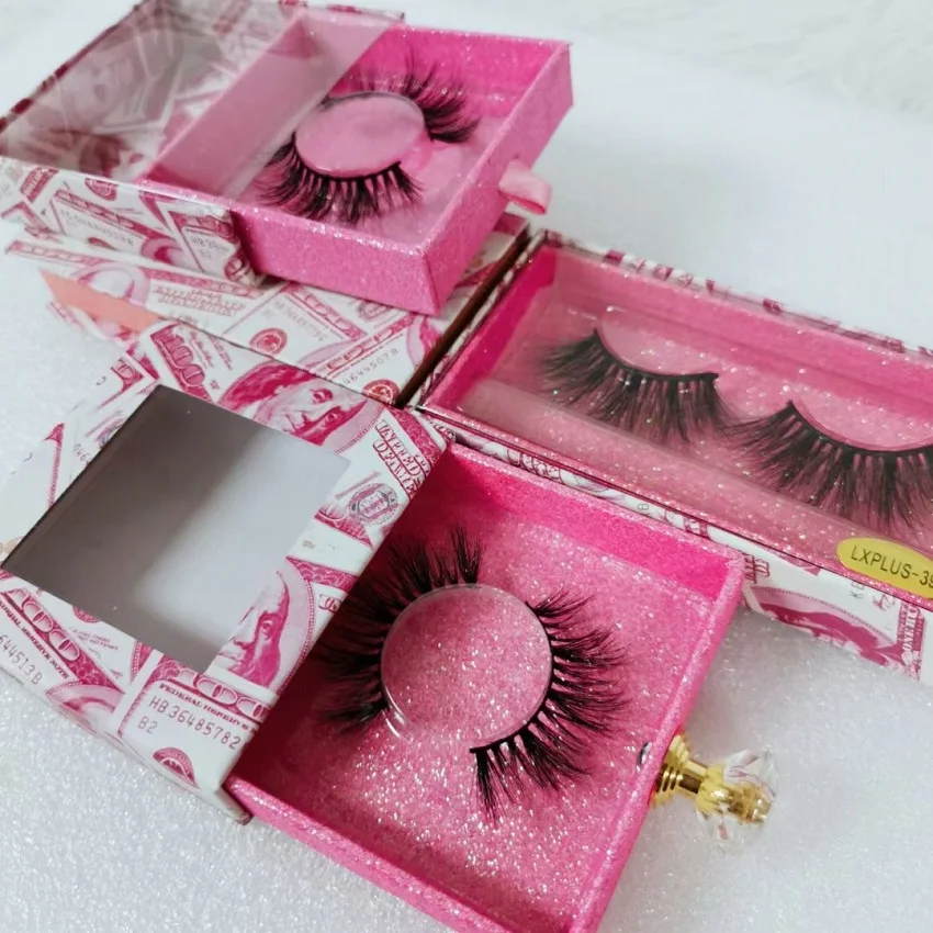 

Hot Selling 3d/ 25mm Mink Lashes, Black color