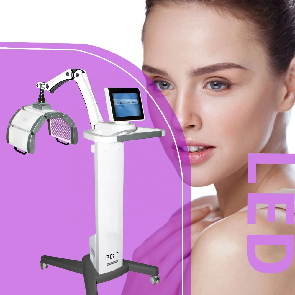 

2022 Sincoheren most popular facial treatment skin rejuvenation medical grade LED light therapy with 4 colors CE approved in spa