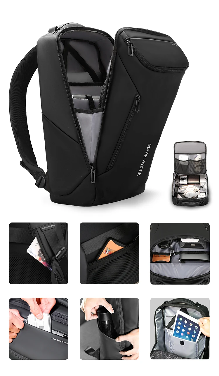 New Arrival!Mark Ryden water repellent laptop backpack college bags custom backpack manufacturer backpack bag MR9031Y