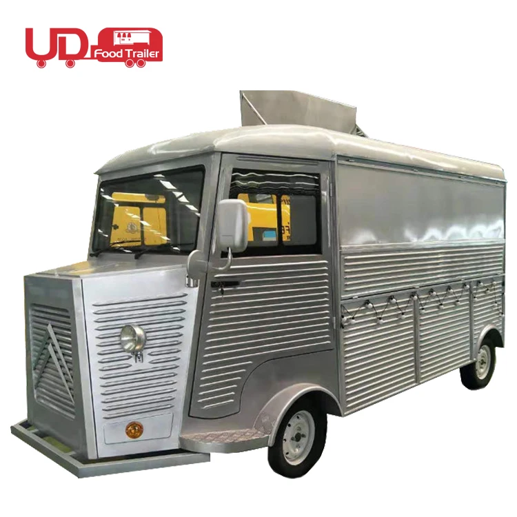 Modern Food Cart Tea Truck Catering Food Service Cart