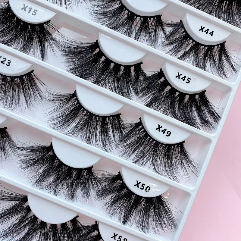 

Wholesale price 3d mink lashes fast delivery 25mm mink lash 25 eyelashes vendor