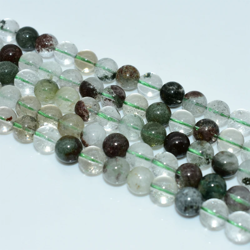 

Trade Insurance 4/6/8/10mm High Grade Natural Green Ghost Loose Beads
