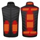 OEM Heated Vest Rechargeable 5VUSB Heating Vest Jacket unisex Smart Electric Heat Vest Outdoor fishing hiking ski Warming