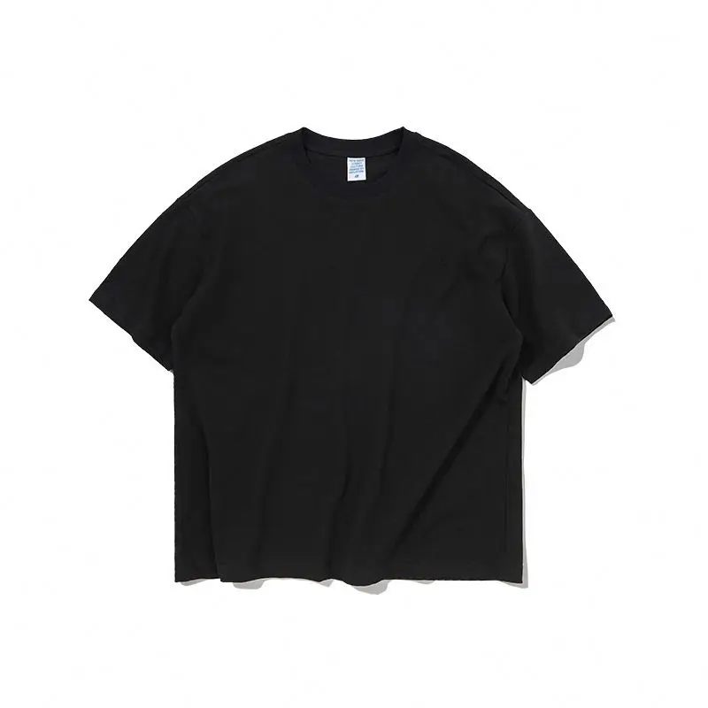 

Wholesale 200g Streetwear oversized t shirt 100% Cotton Thick oversized tshirt blank mens tshirt