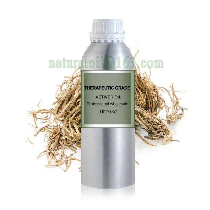 

Manufacture 100% Pure Natural organic aromatherapy vetiver essential oil for massage Skin Care cosmetic Perfume candle Making, Light yellow