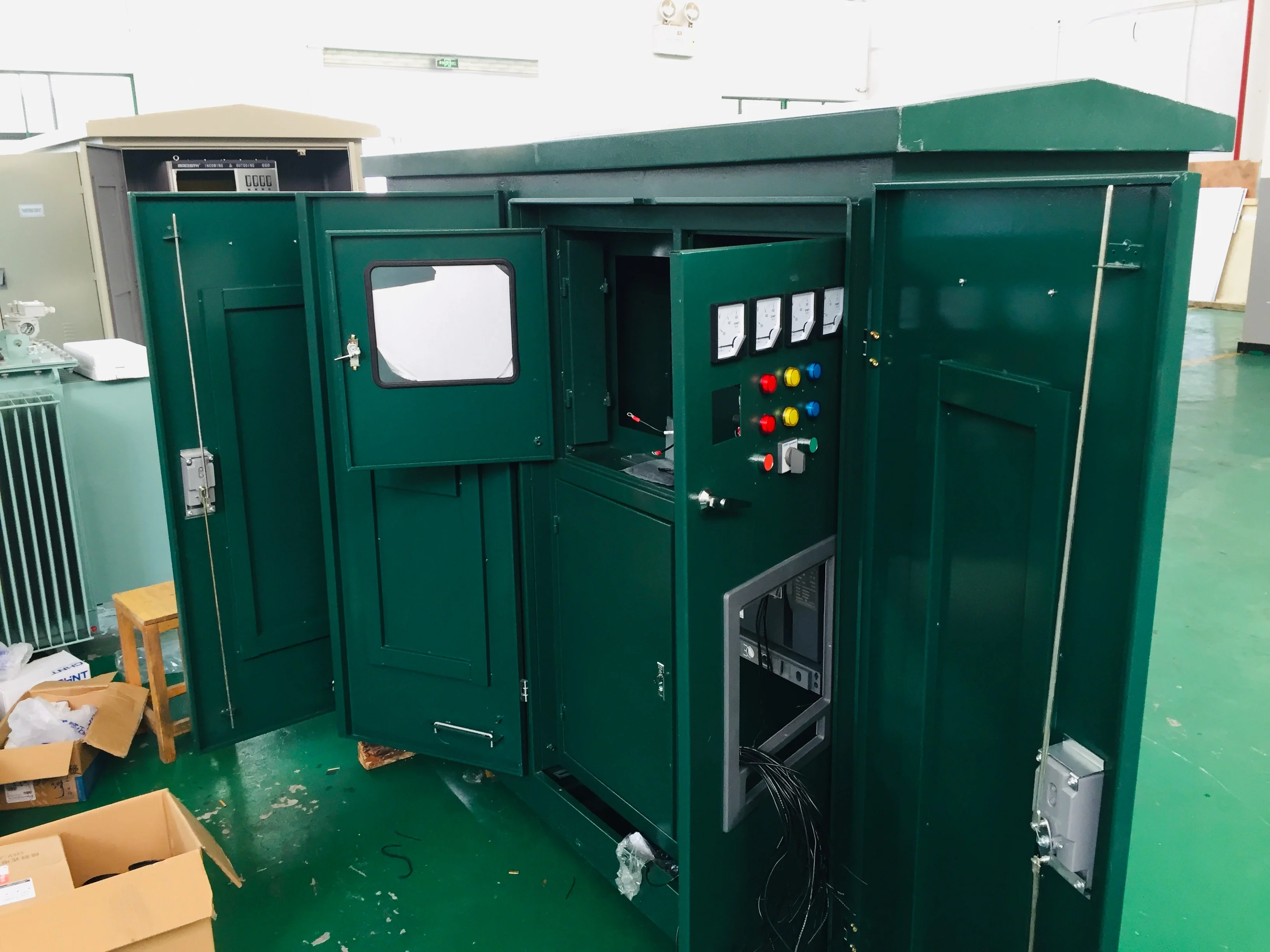 Three Phase Pad Mounted Transformer PMT Substation 400KVA 13.2KV to