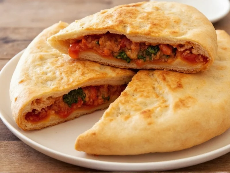 homemade calzones