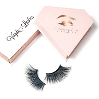 

Hot Selling 25mm Faux Mink Lashes Dramatic Styles Fake Eyelashes Permanent Faux Mink Eyelashes