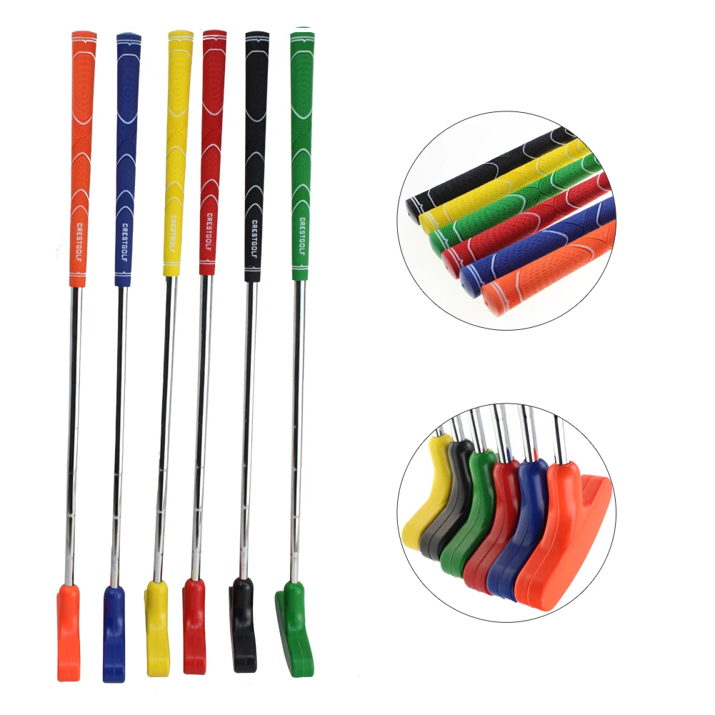 

Rubber Golf putter Mini golf putter with Six colors, Red;blue;green;orange;yellow;black