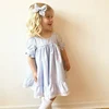 2019 Kids Clothes Cotton Dresses Baby Girls Wedding Bubble Stripe Dresses