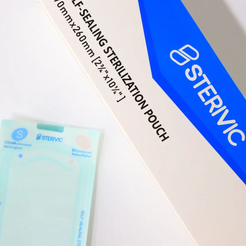 
Dental Self Sealing Sterilization disposable Pouches By Sterivic 