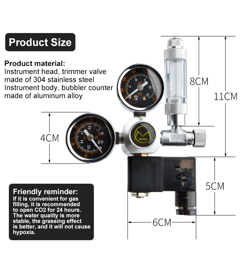 Mufan shop co2 regulator