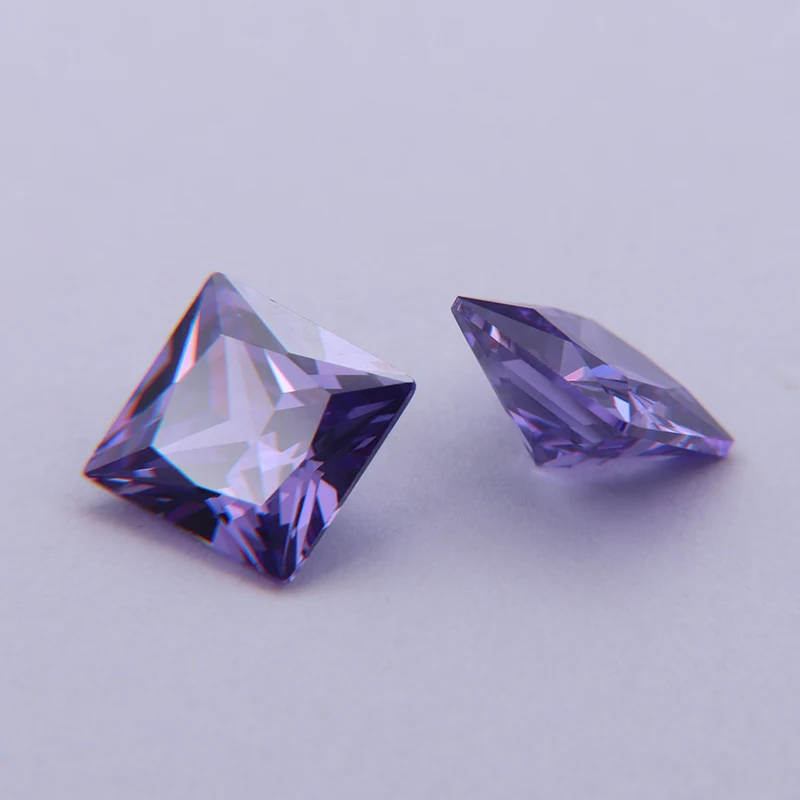 

Colorful L-Violet Princess Cubic Zirconia Diamond Gemstones