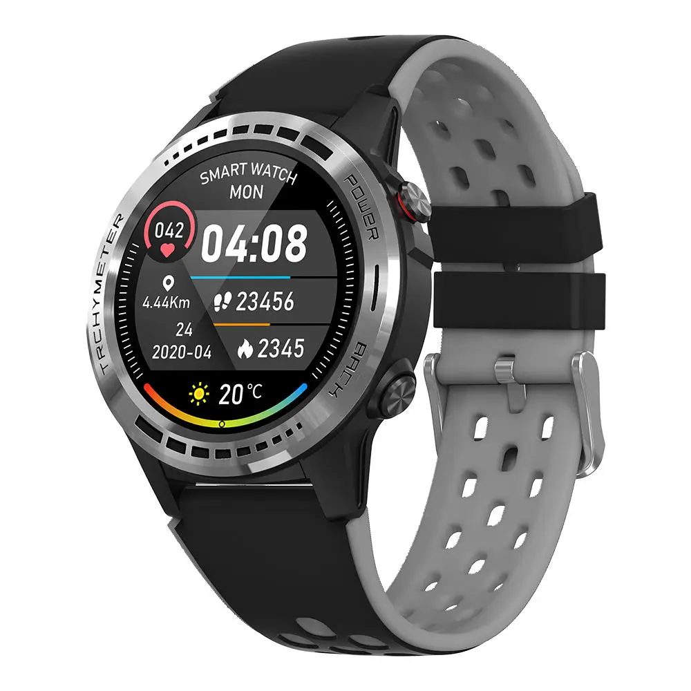 

GPS Sport Smart Watch Barometer Compass Heart Rate Fitness Tracker Men Smartwatch Bluetooth Fitness Bracelet for Android IOS