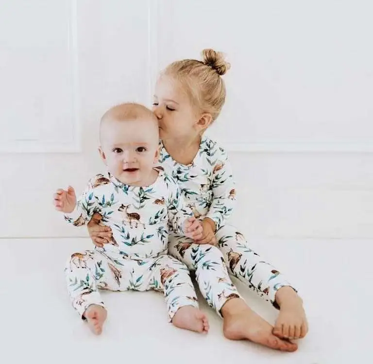 

Family matching clothes Children's pajamas and maternity clothing