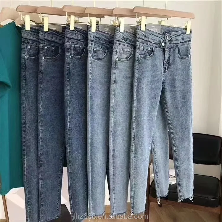 

High Quality China Manufacturer Women Stretch Denim Jeans