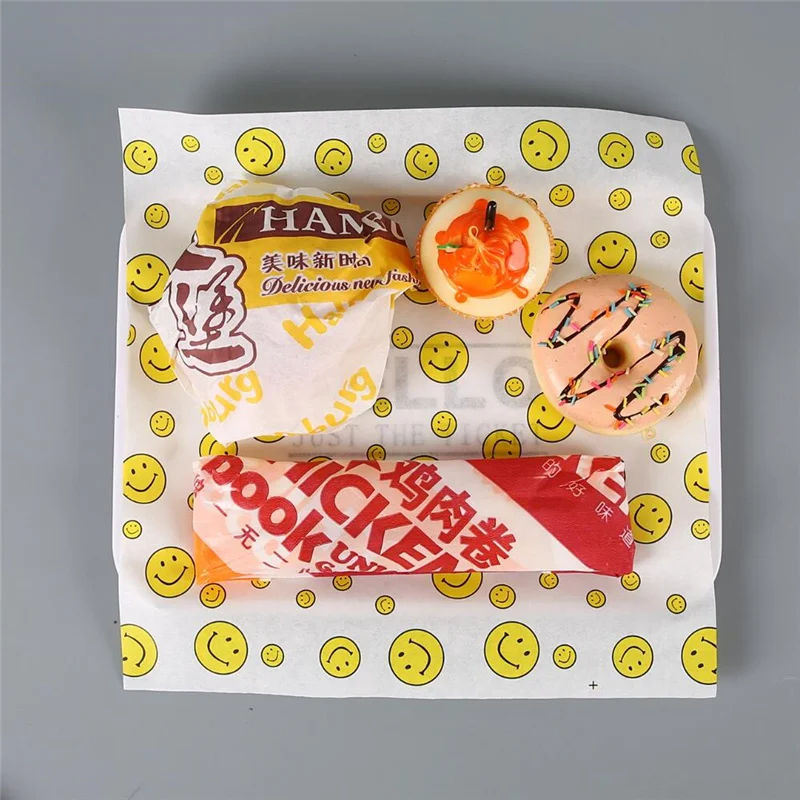 

paper laminate food grade printed wrapping fast hotdog