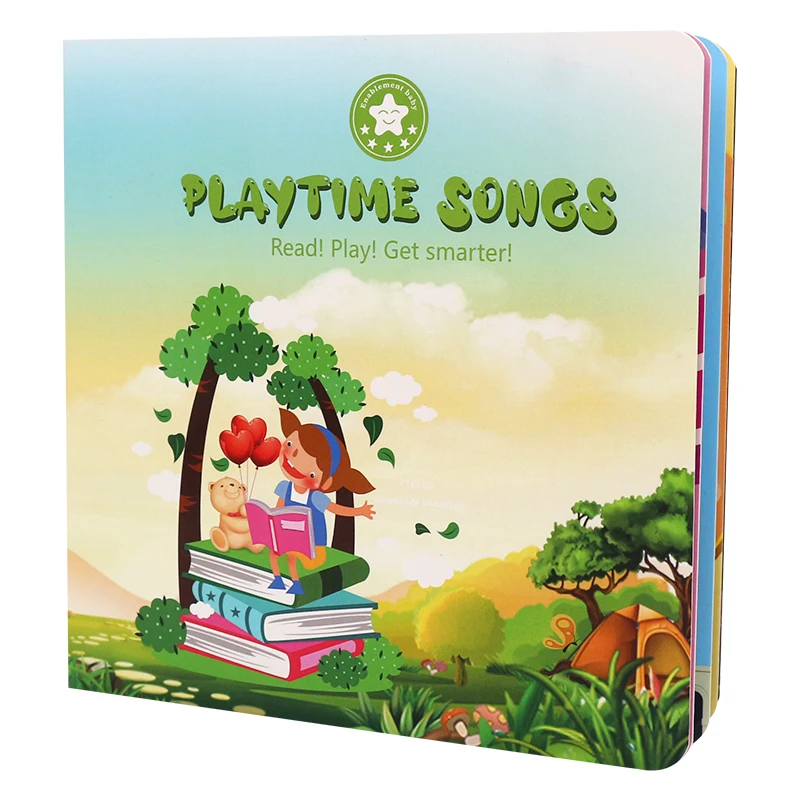

Custom sound book for baby early education stimulate children's interest in learning, Customised
