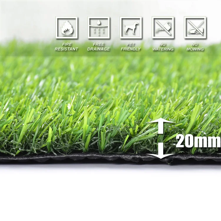 

20mm cheap factory price landscape grass for sale