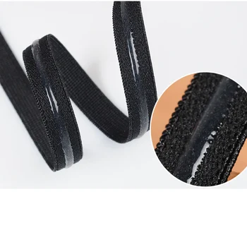 Anti-slip 1cm Elastic Ribbon With Silicone Grip Strips - Buy 1cm ...