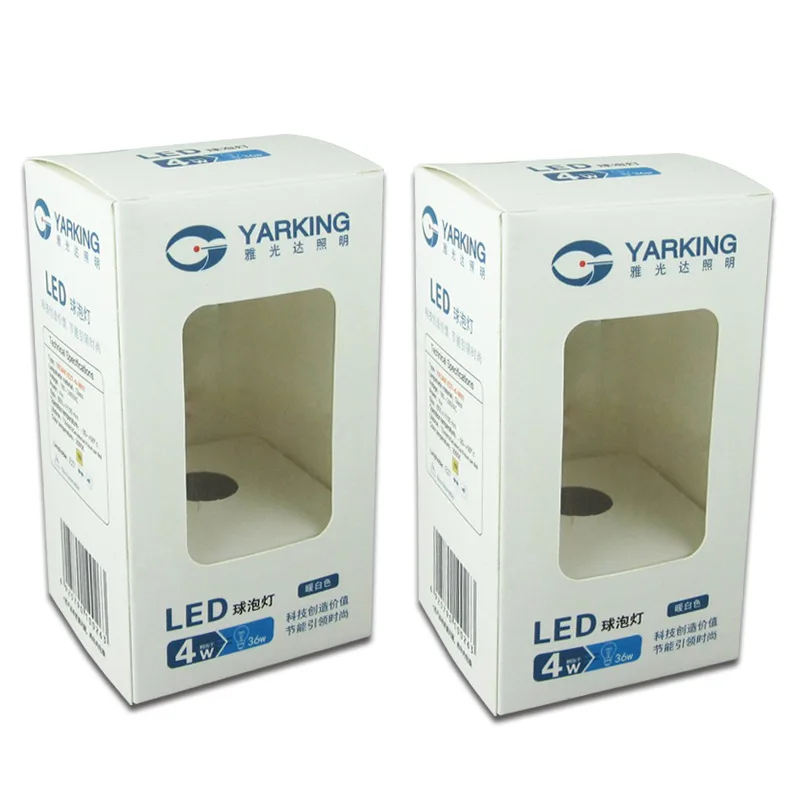 
China Customized LED Table Lamp Packaging Box, Energy Saving Light Bulb Paper Box for Solar Street Light Packaging 