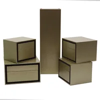 

2020 novelty design jewellery box paper drawer jewelry box with custom logo